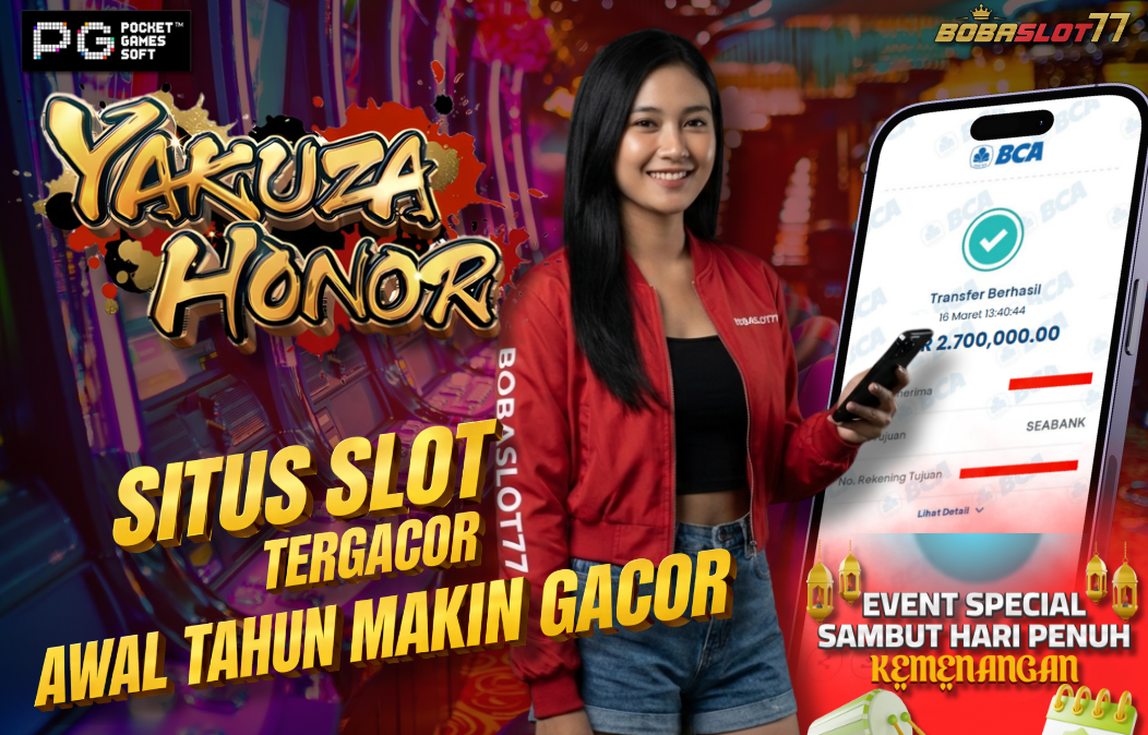 Selamat kepada user id : kon***24 Wede Rp 2.700.000 di Game YAKUZA HONOR PG SOFT Cair Gk Sampe 1 Menit! Menang Mudah di Bobaslot77